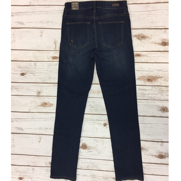 Kut from the Kloth Reese Ankle Straight Leg Denim Jeans - Picture 2 of 4